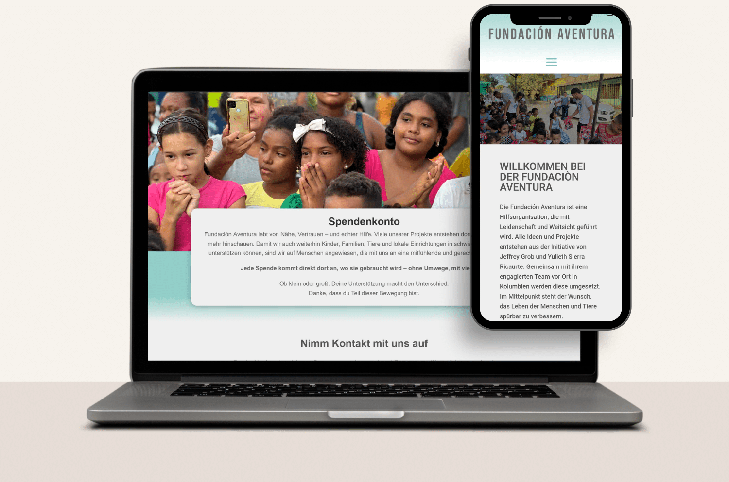 Fundacion Aventura Mochup Laptop